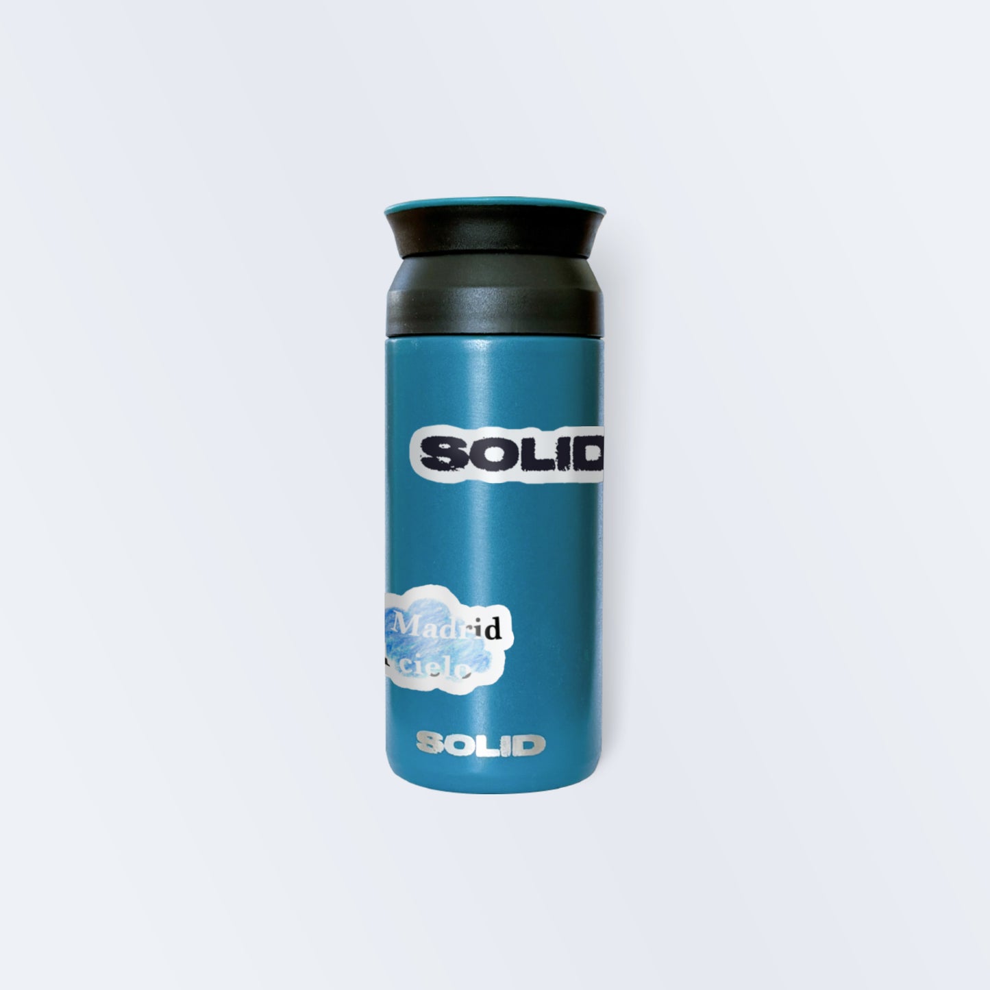 Botella Térmica Solid Aqua Wave