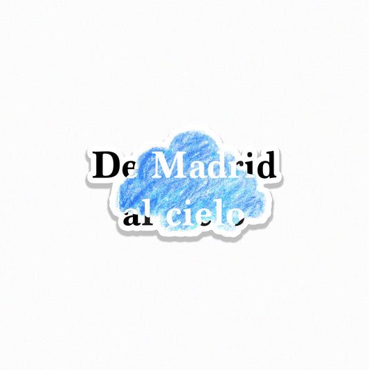 Sticker de Madrid al Cielo